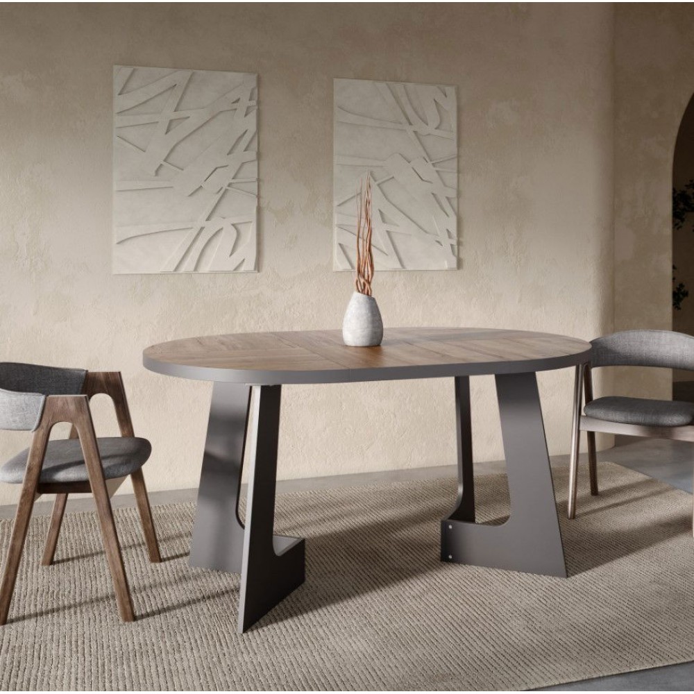 Τραπέζι Bega Επεκτεινόμενο-Καφέ Σκούρο