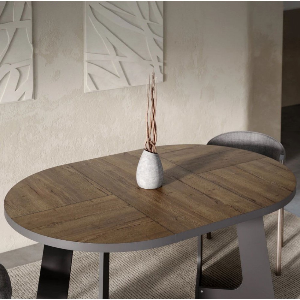 Τραπέζι Bega Επεκτεινόμενο-Καφέ Σκούρο