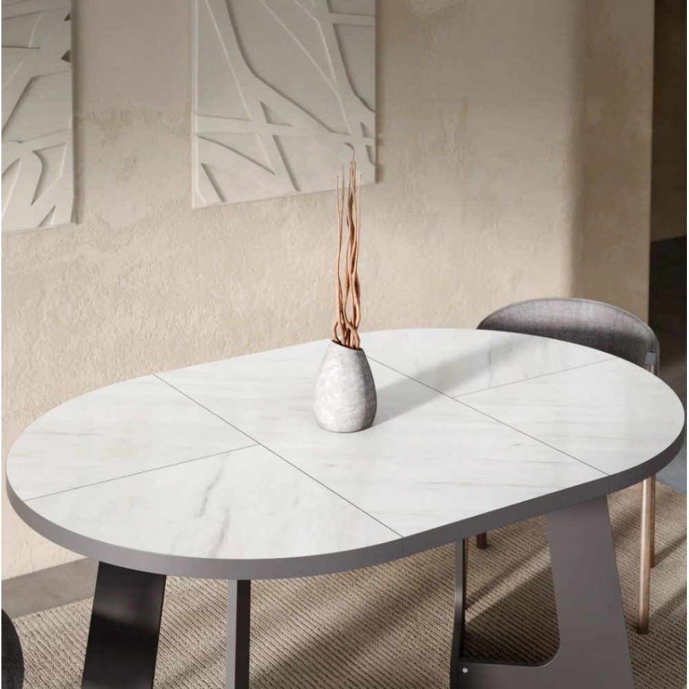 Τραπέζι Bega Επεκτεινόμενο-Λευκό