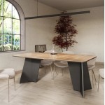 Τραπέζι Moneto Επεκτεινόμενο-Φυσικό 156x90x78.4