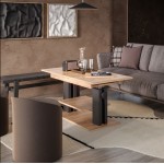 Τραπεζάκι Σαλονιού Dovo-Φυσικό