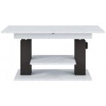 Τραπεζάκι Σαλονιού Dovo-Λευκό 120x60x59