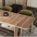 Τραπέζι Ratamo Επεκτεινόμενο-Φυσικό 140x90x78