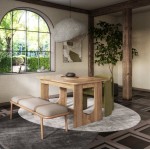 Τραπέζι Ratamo Επεκτεινόμενο-Φυσικό 140x90x78