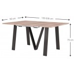 Τραπέζι Dilon Επεκτεινόμενο-Φυσικό