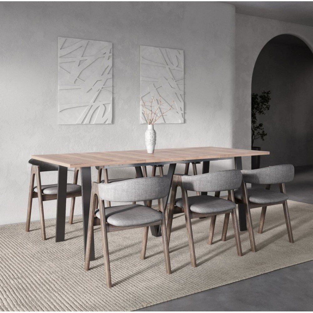 Τραπέζι Dilon Επεκτεινόμενο-Φυσικό