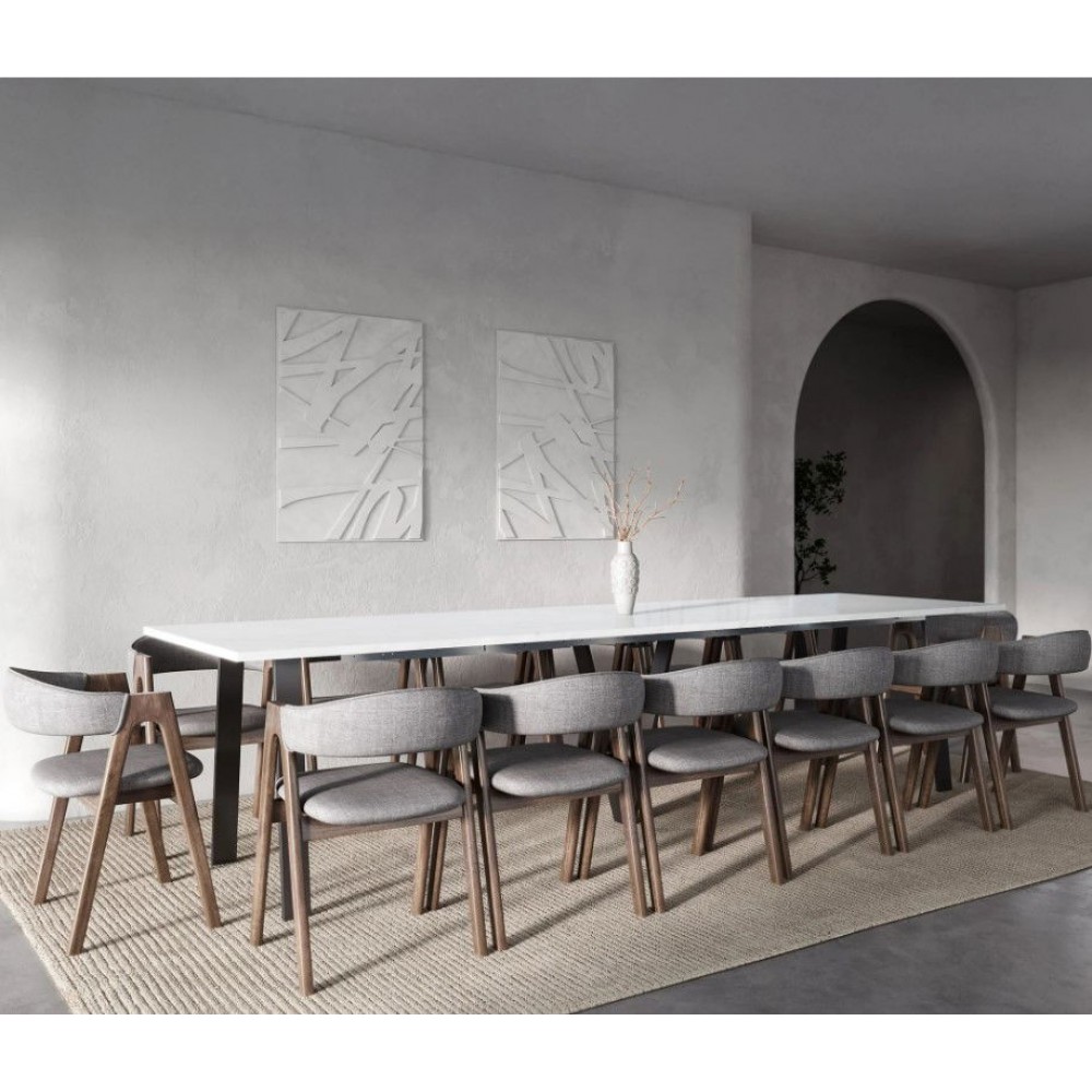 Τραπέζι Dilon Επεκτεινόμενο-Λευκό