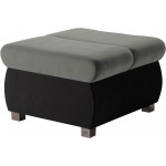 Πουφ Bangkok -Γκρι - Μαύρο
