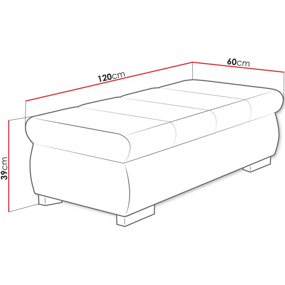 Πουφ Bangkok Plus-Λαδί