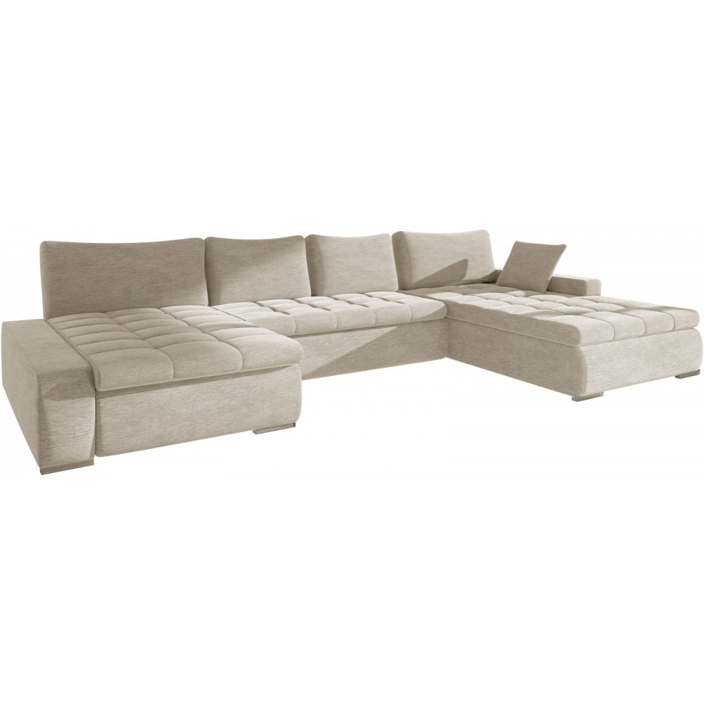 Γωνιακός καναπές Caro-Εκρού