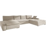 Γωνιακός καναπές Caro-Εκρού