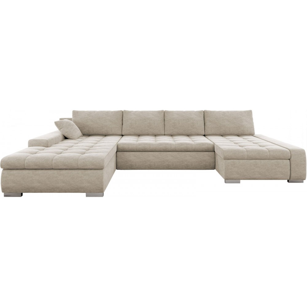 Γωνιακός καναπές Caro-Εκρού