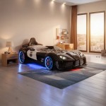 Παιδικό Κρεβάτι Police Racer LED