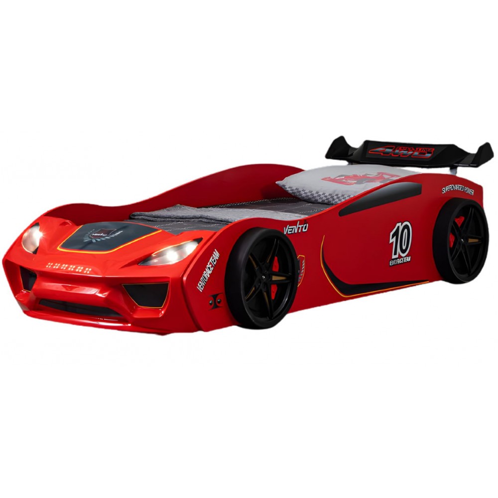 Παιδικό κρεβάτι Vento Eco Sportline-Κόκκινο