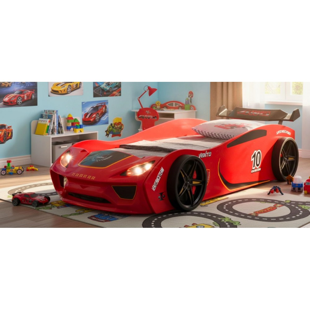 Παιδικό κρεβάτι Vento Eco Sportline-Κόκκινο