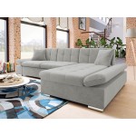 Γωνιακός καναπές Malwi-Γκρι Ανοιχτό-Δεξιά