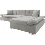 Γωνιακός καναπές Malwi-Γκρι Ανοιχτό-Δεξιά