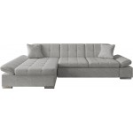 Γωνιακός καναπές Malwi-Γκρι Ανοιχτό-Αριστερή