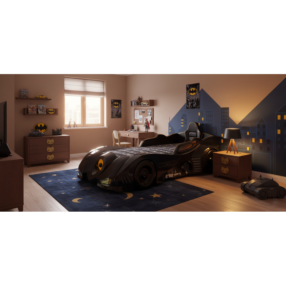 Παιδικό Κρεβάτι Dark Mobil Night Rider