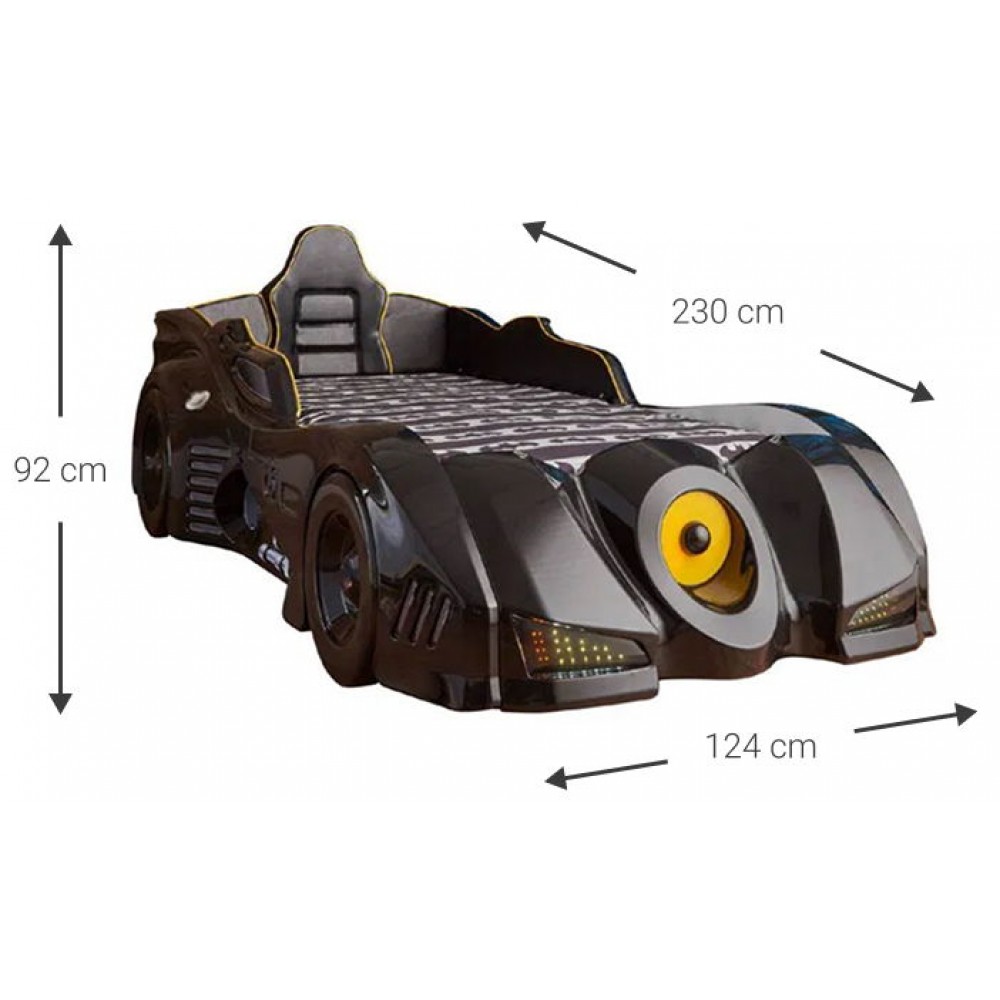 Παιδικό Κρεβάτι Dark Mobil Night Rider