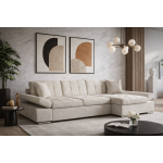 Γωνιακός καναπές Montana-Εκρού-Δεξιά