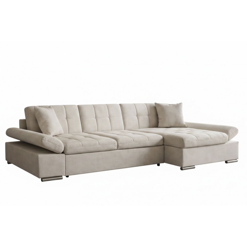 Γωνιακός καναπές Montana-Εκρού-Δεξιά
