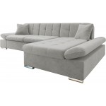 Γωνιακός καναπές Montana-Γκρι Ανοιχτό-Δεξιά
