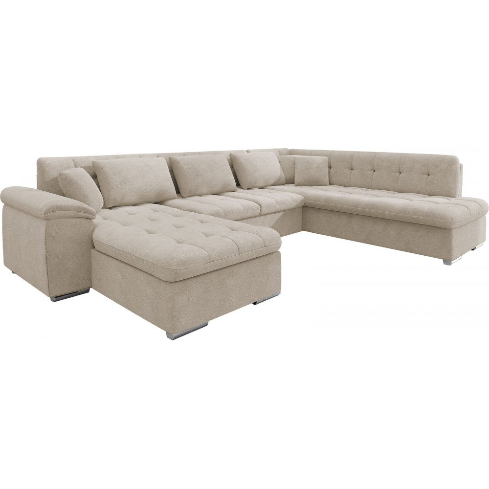 Γωνιακός καναπές Niko-Εκρού-Αριστερή