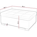 Πουφ Niko plus-Εκρού