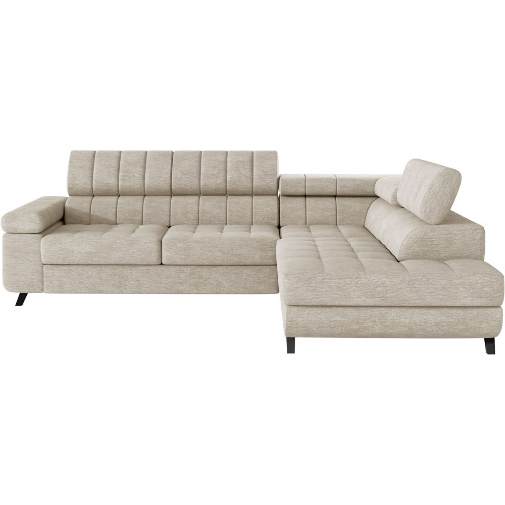 Γωνιακός καναπές Nord-Εκρού-Δεξιά