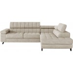Γωνιακός καναπές Nord-Εκρού-Δεξιά