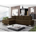 Γωνιακός καναπές Orkan mini-Καφέ