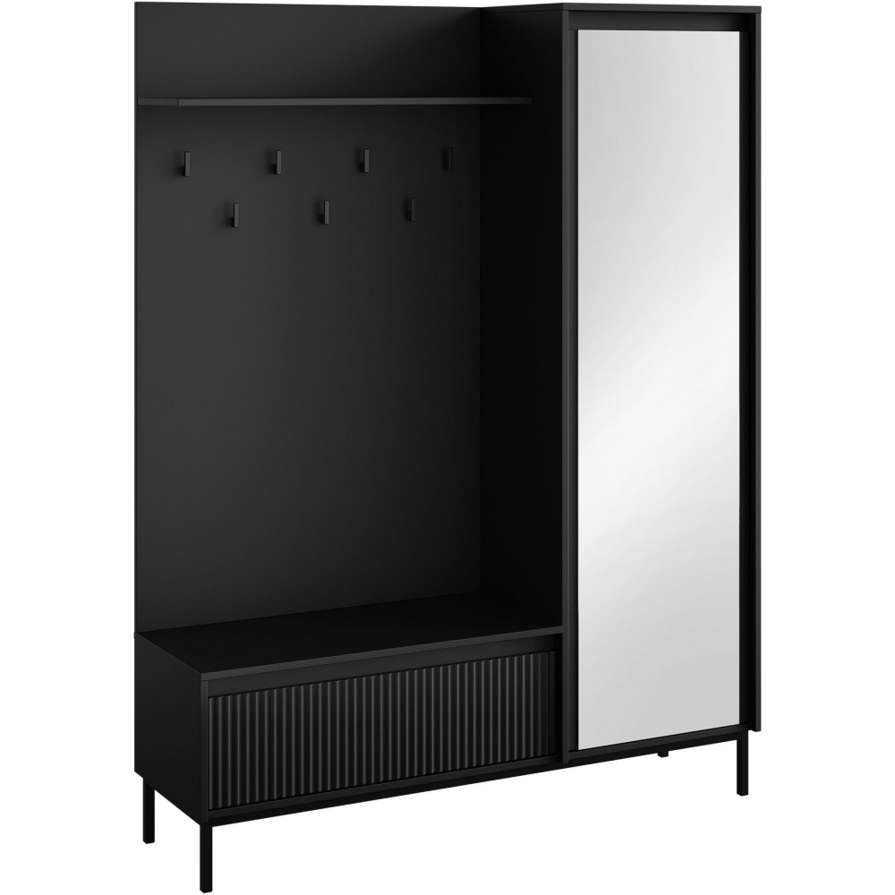 Γκαρνταρόμπα Ozmi-Μαύρο