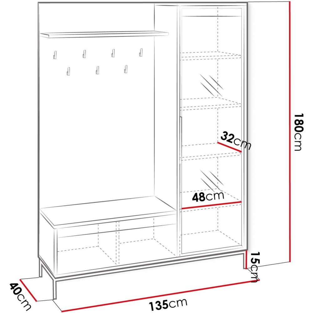 Γκαρνταρόμπα Ozmi-Cashmere
