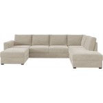 Γωνιακός καναπές Wilma-Εκρού-Δεξιά