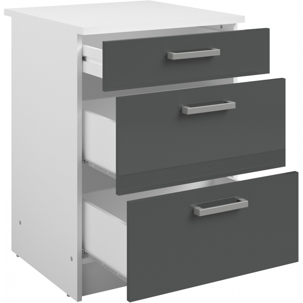 Επιδαπέδιο ντουλάπι Jeden 60 3D 60x60x86