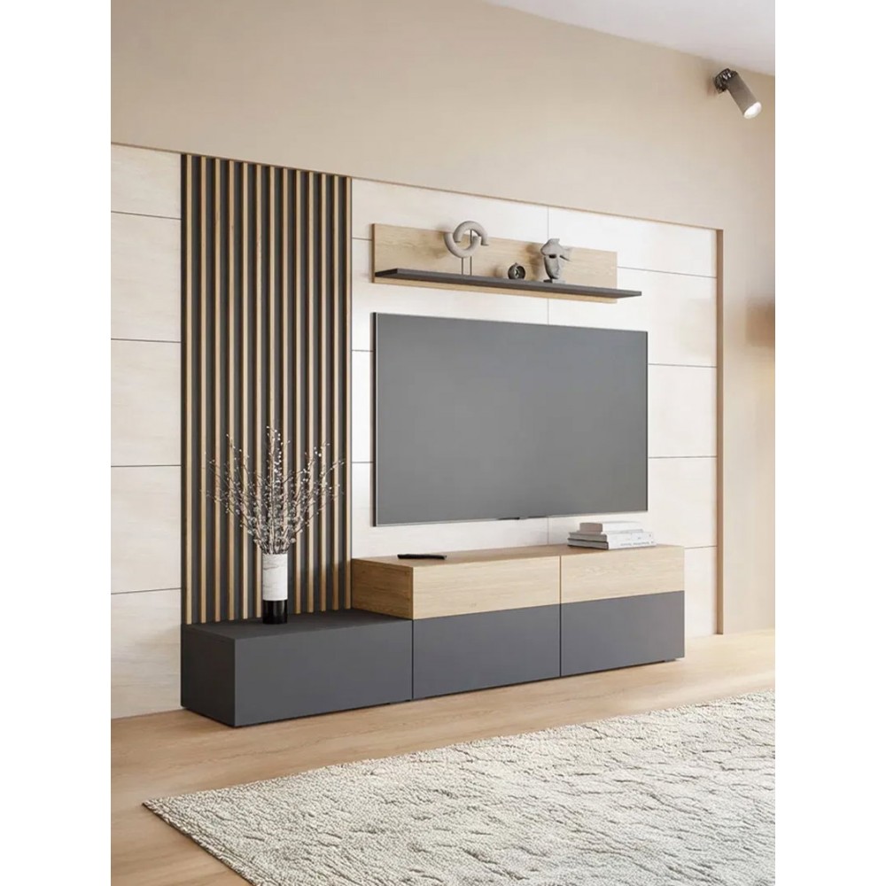 Σύνθετο Σαλονιού Narezi I 225x40x209