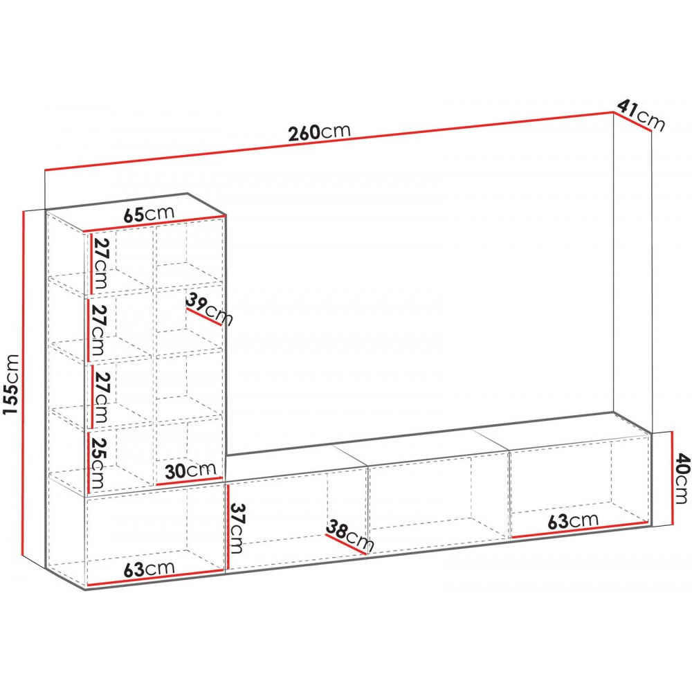 Σύνθετο Σαλονιού Tiwori