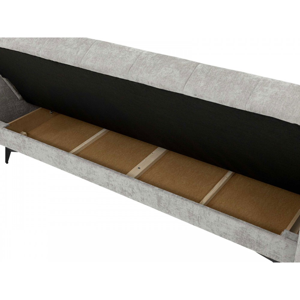 Καναπές - κρεβάτι Zuri-Γκρι