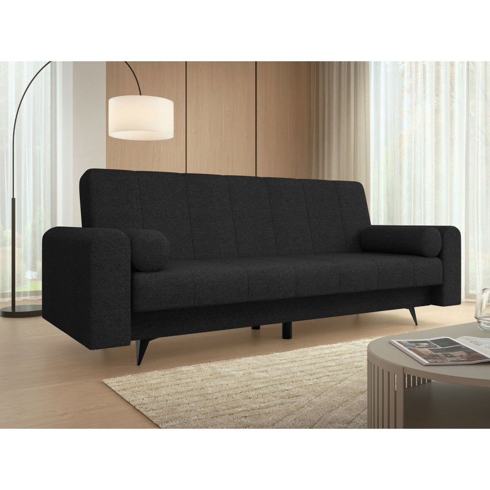 Καναπές - κρεβάτι Zuri-Μαύρο