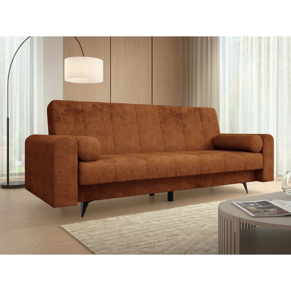 Καναπές - κρεβάτι Zuri-Κεραμιδί