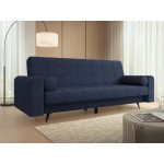 Καναπές - κρεβάτι Zuri-Μπλε Σκούρο