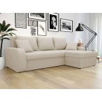 Γωνιακός καναπές Kris-Εκρού