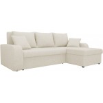 Γωνιακός καναπές Kris-Λευκό