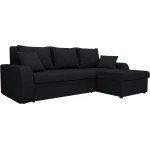 Γωνιακός καναπές Kris-Μαύρο