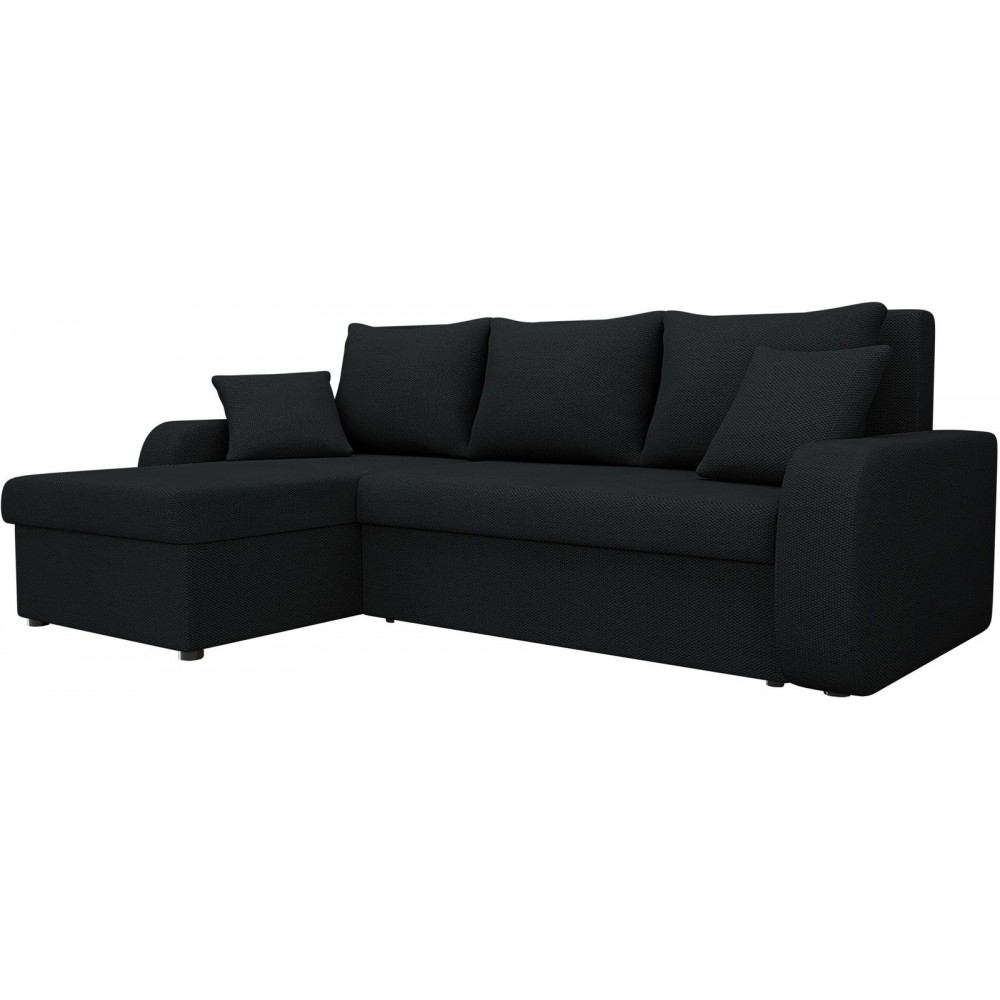 Γωνιακός καναπές Kris-Μαύρο