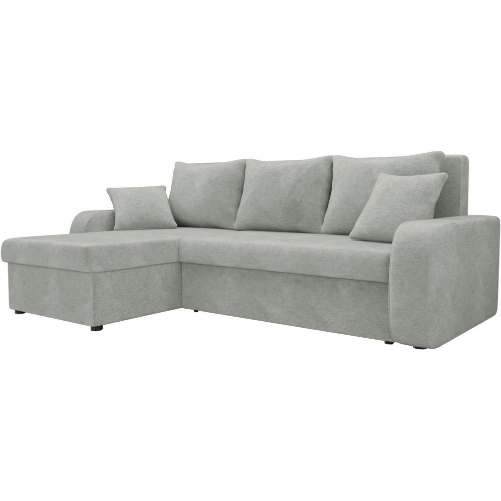 Γωνιακός καναπές Kris-Γκρι Ανοιχτό