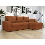 Γωνιακός καναπές Kris-Κεραμιδί