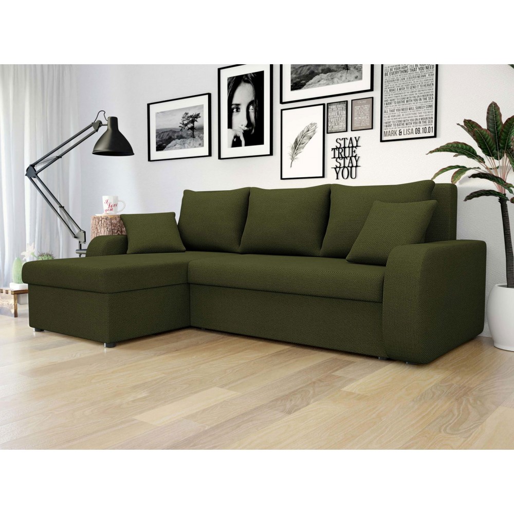 Γωνιακός καναπές Kris-Λαδί