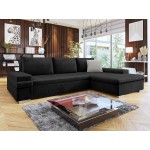 Γωνιακός καναπές Bangkok Mini Premium-Ανθρακί